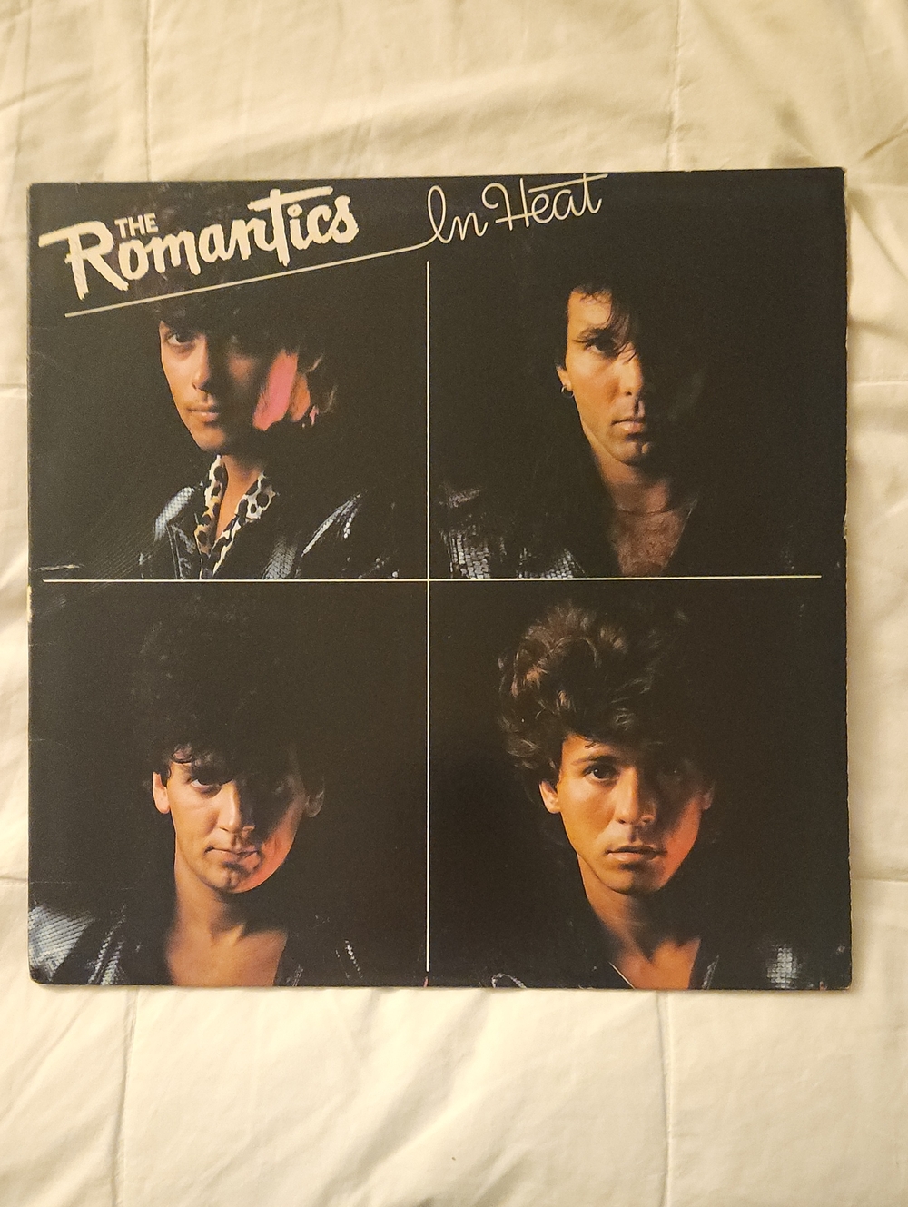 The Romantics: In Heat Vintage Vinyl -- MY BEST COPY ON DISPLAY! NEVER PLAYED!